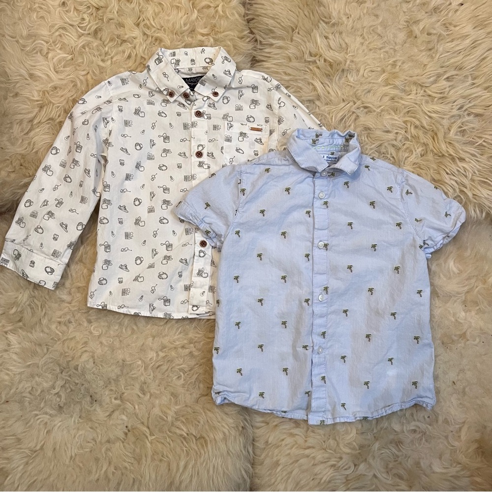 Mayoral Button Down Shirts 2